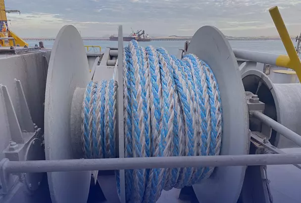 Aliança  News - New Snap Back Arrestor (SBA) mooring ropes