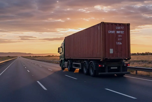 Transporte de containers