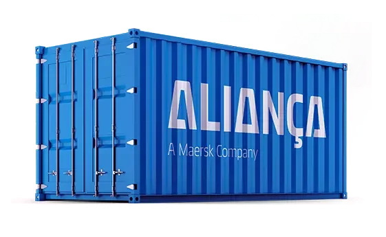 Container seco da Aliança.