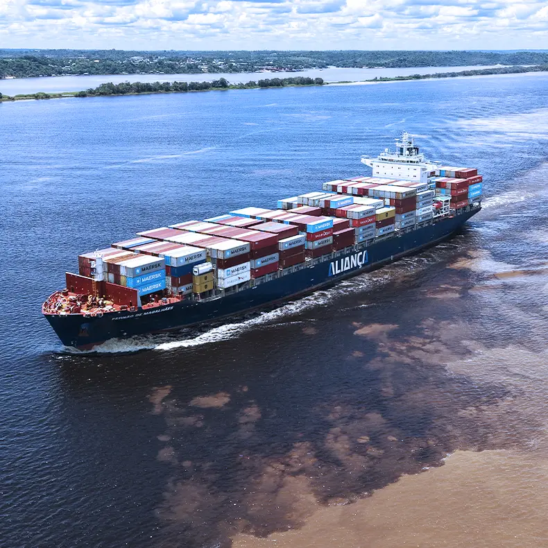 Navio Vicente Pinzón, da frota atual da Aliança.